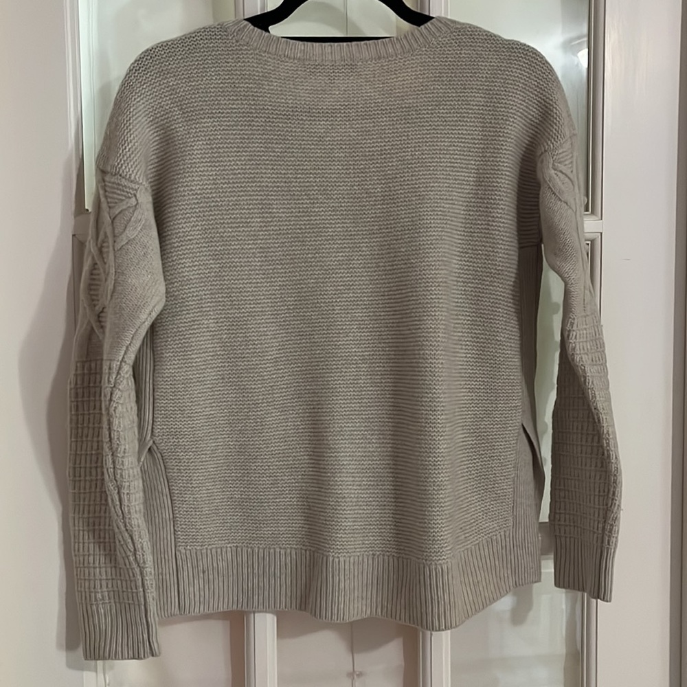 Madewell Merino wool cream sweater, size small - Picture 6 of 9